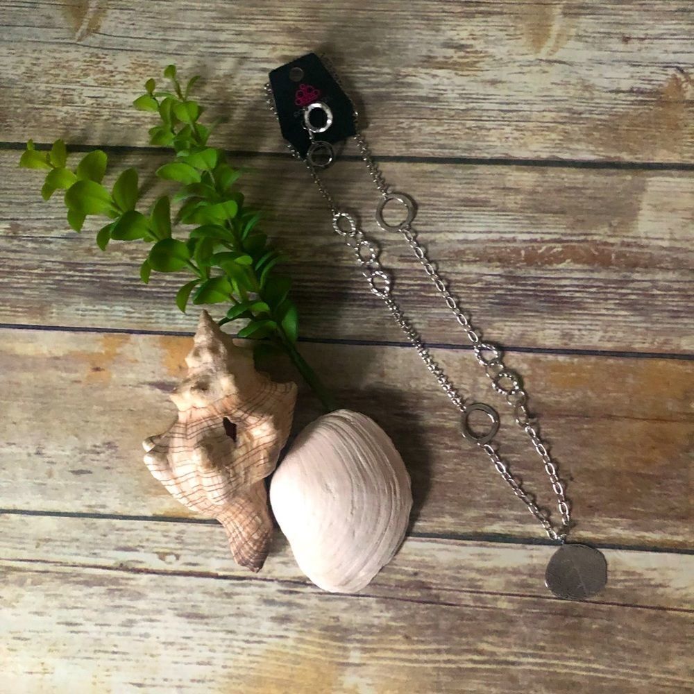 Silver leaf Necklace  